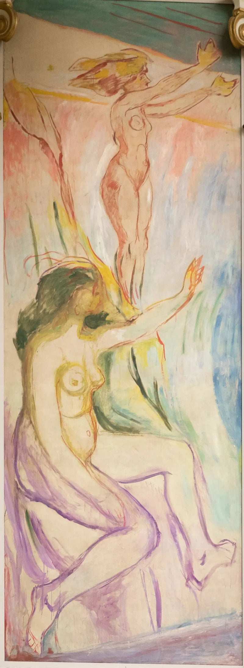 Kobiety zwrócone ku słońcu - Edvard Munch