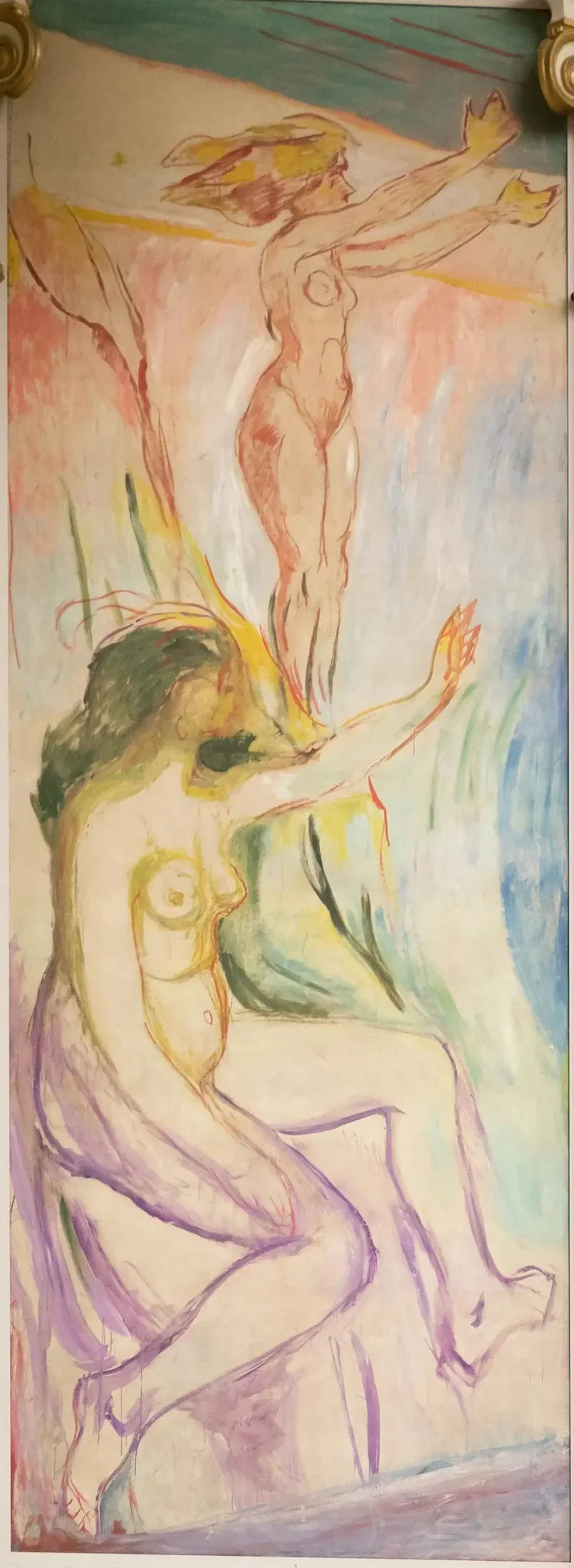 Kobiety zwrócone ku słońcu - Edvard Munch