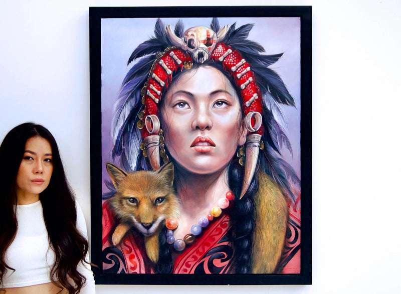 Kobiety plemienne | Wymiary 70x90 cm