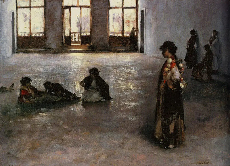Weneckie kobiety w Pałacu Rezzonico - John Singer Sargent
