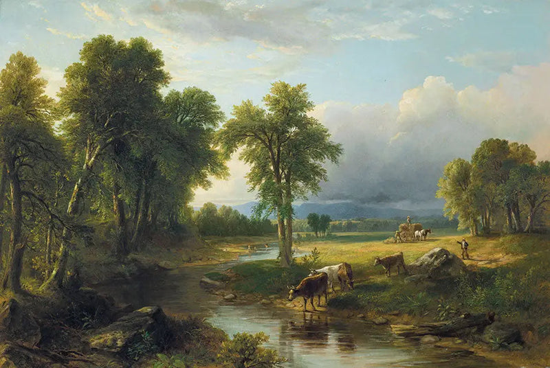 Koszenie siana - Asher Brown Durand