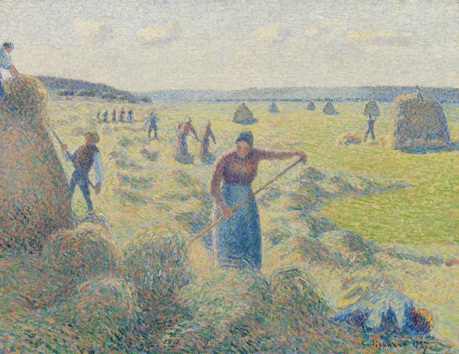 Koszenie, Éragny - Camille Pissarro