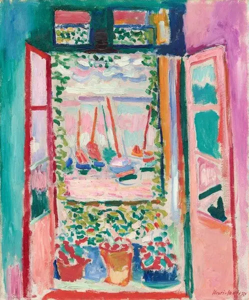 Otwarty okno, Collioure - Henri Matisse