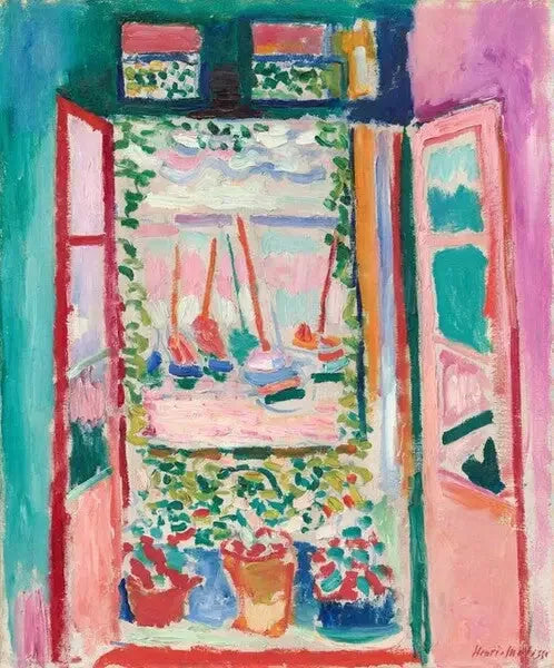 Otwarty okno, Collioure - Henri Matisse