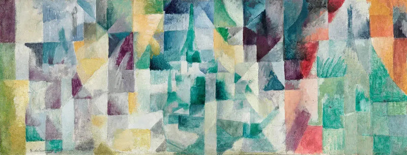Okna z trzema skrzydłami - Robert Delaunay