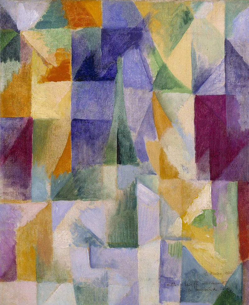 Jednocześnie otwarte okna (część 1, motyw 3) - Robert Delaunay