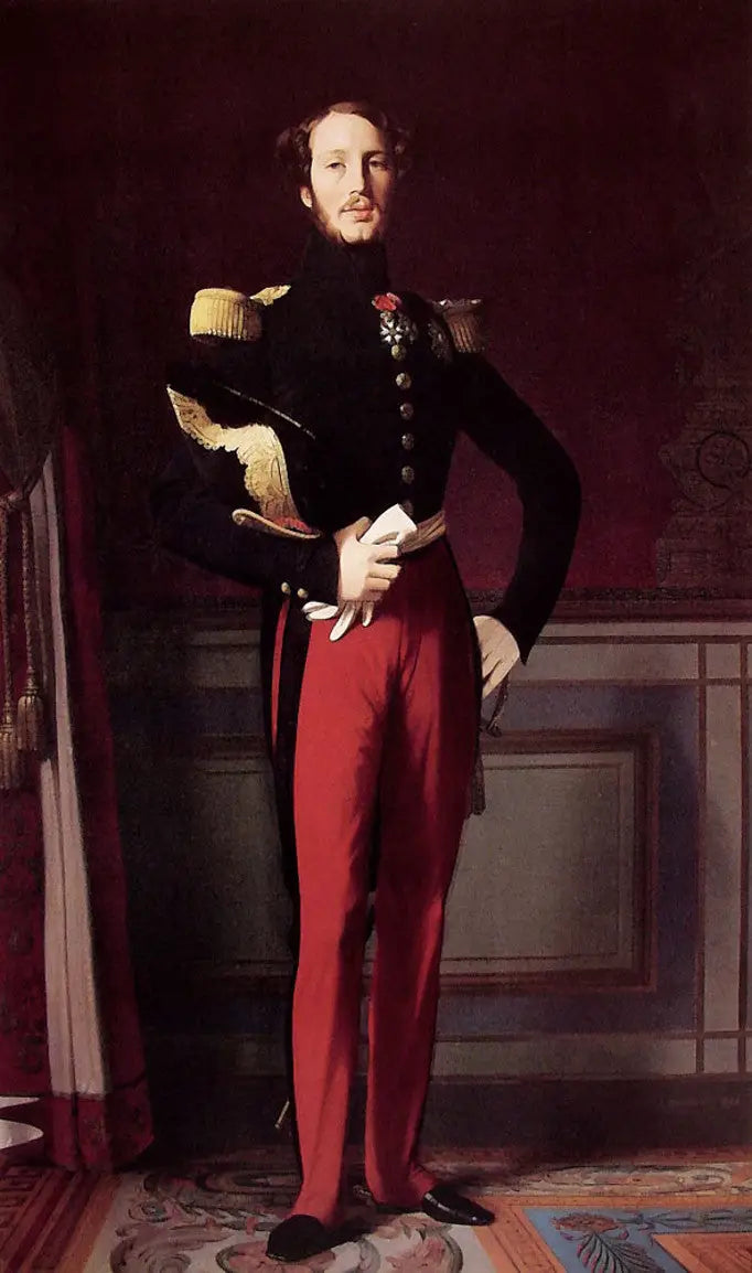 Ferdinand-Philippe, książę Orleanu (1810-1842) - Jean-Auguste-Dominique Ingres