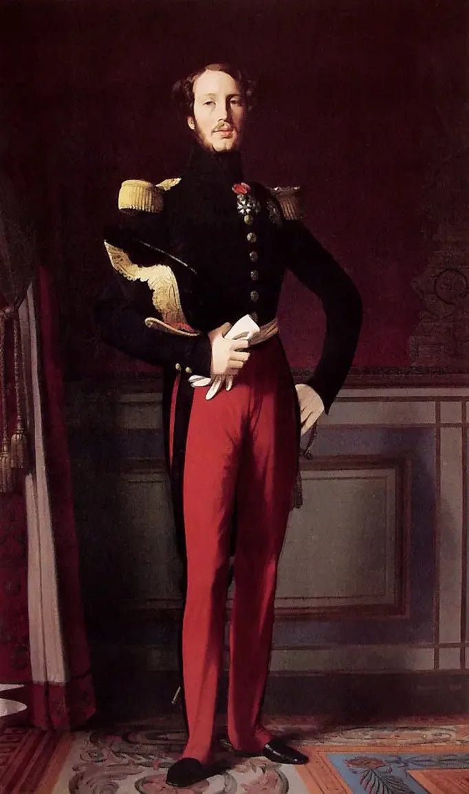 Ferdinand-Philippe, książę Orleanu (1810-1842) - Jean-Auguste-Dominique Ingres