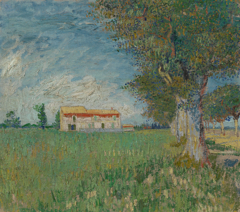 Gospodarstwo na polu pszenicy - Vincent van Gogh