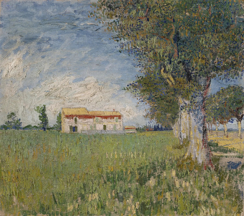 Gospodarstwo na polu pszenicy - Vincent van Gogh