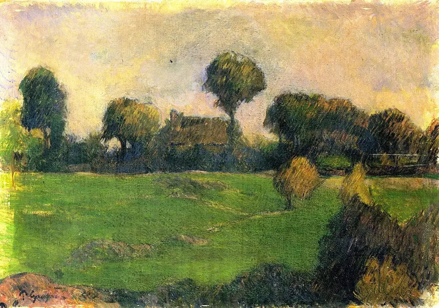 Farma w Bretanii I - Paul Gauguin