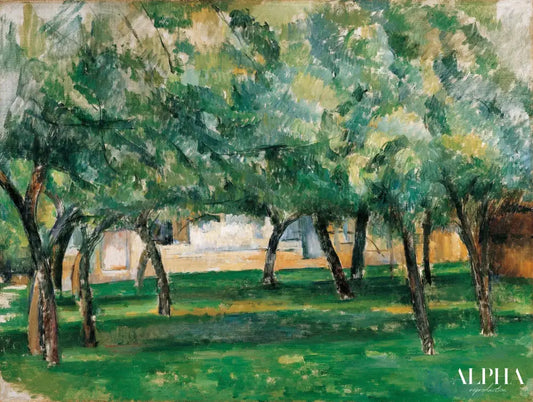 Ferme en Normandie - Paul Cézanne - Reproductions de tableaux et peintures haut de gamme