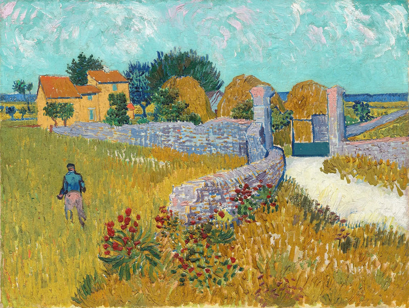 Gospodarstwo w Prowansji - Vincent van Gogh
