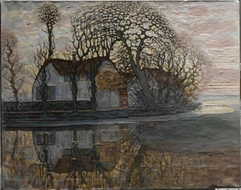 Farma blisko Duivendrecht - Piet Mondrian