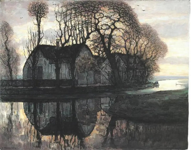 Farma blisko Duivendrecht - Piet Mondrian