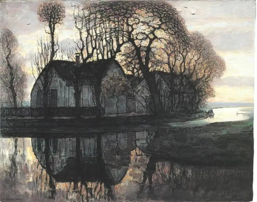 Farma blisko Duivendrecht - Piet Mondrian
