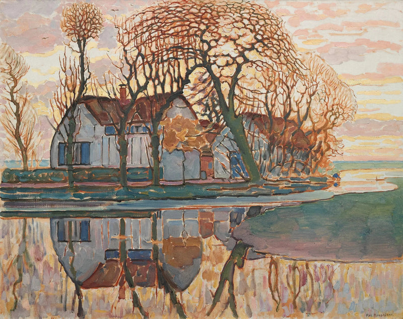 Farma blisko Duivendrecht - Piet Mondrian