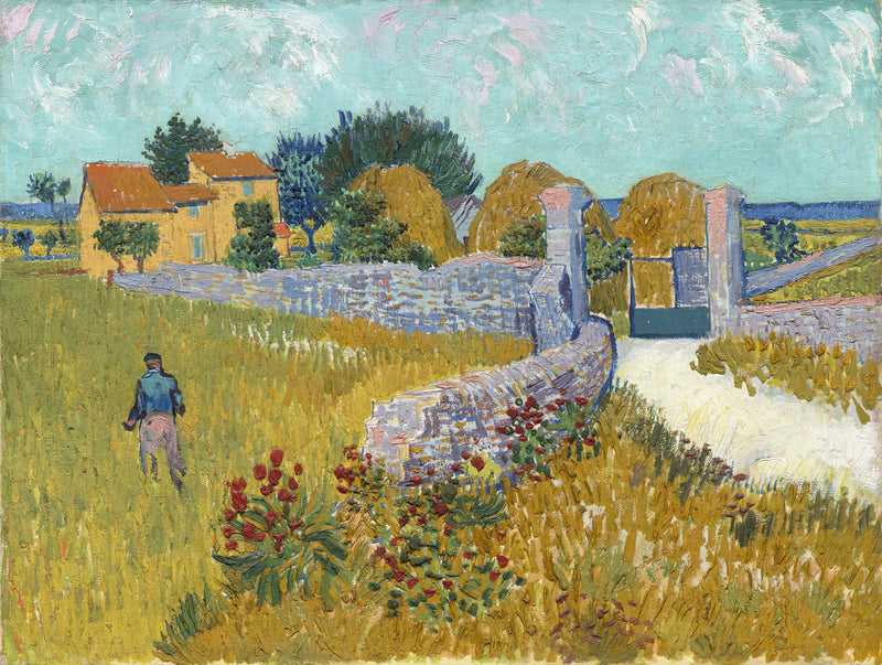 Gospodarstwo w Prowansji - Vincent van Gogh