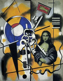 Mona Lisa z kluczami - Fernand Léger