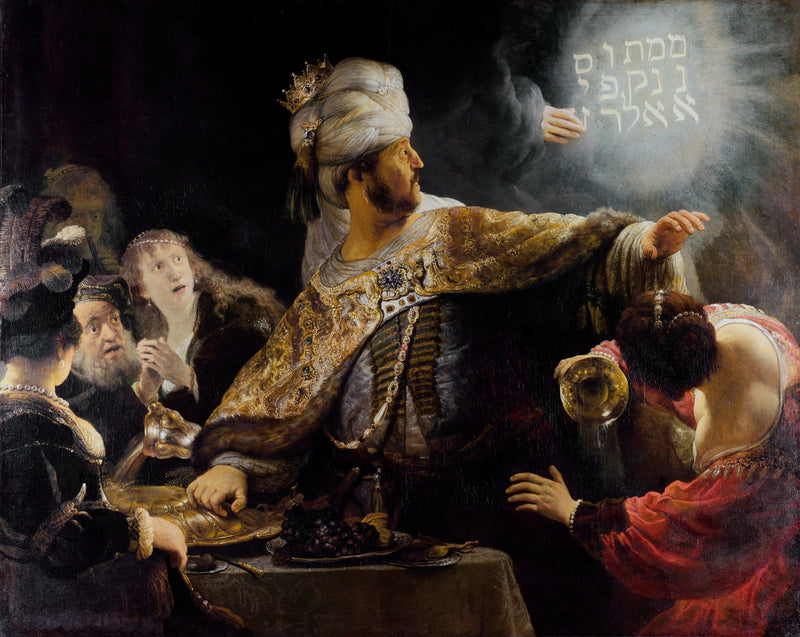 Uczta Baltazara - Rembrandt