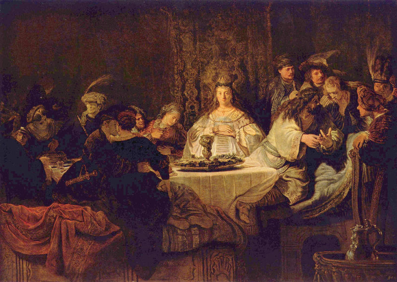 Zaślubiny Samsona - Rembrandt