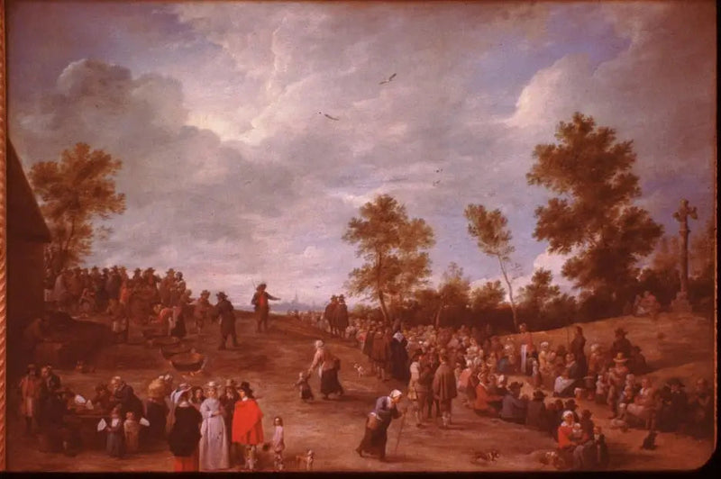 Impreza przy kociołkach - David Teniers Młodszy