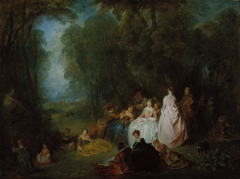 Fête champêtre - Antoine Watteau