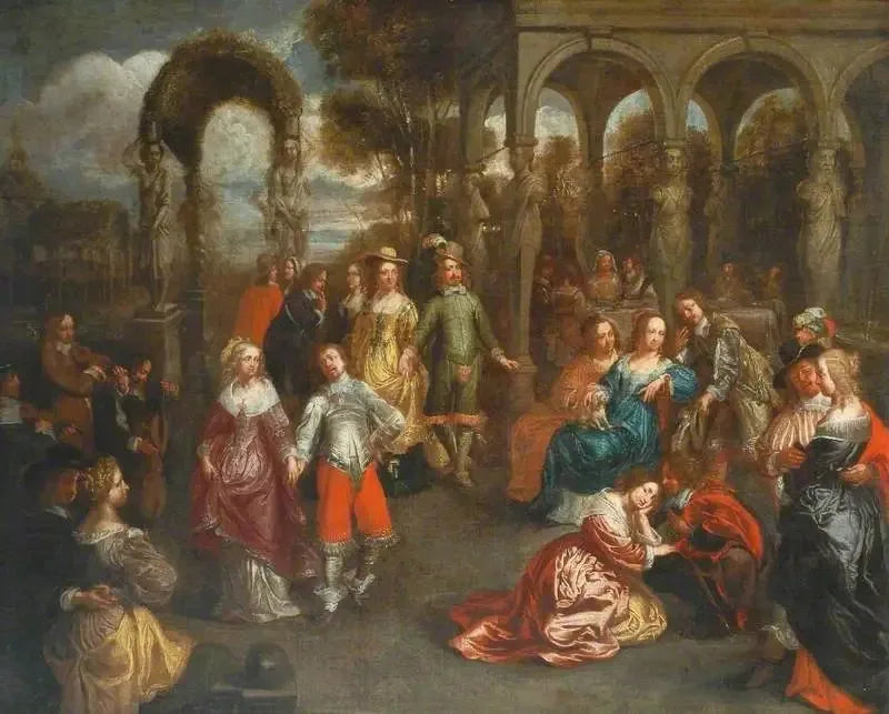 Święto na dworze - David Teniers Młodszy