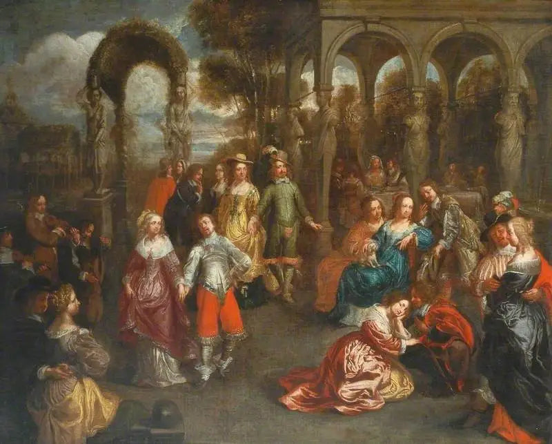 Święto na dworze - David Teniers Młodszy