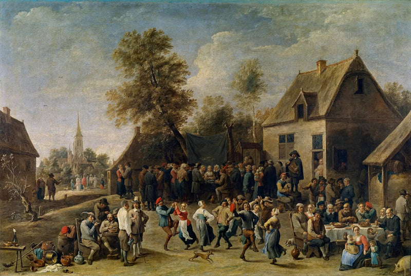Święto na wsi - David Teniers Młodszy