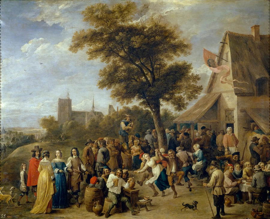 Święto wioski - David Teniers Młodszy