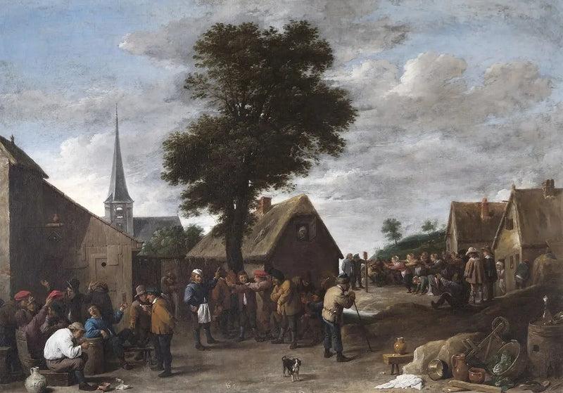Festiwal wioski flamandzkiej - David Teniers Młodszy