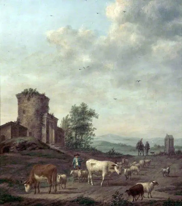Feu de balise - Claude Lorrain - Alpha Reproduction