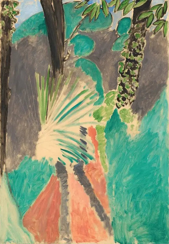 Liść palmowy, Tanger - Henri Matisse