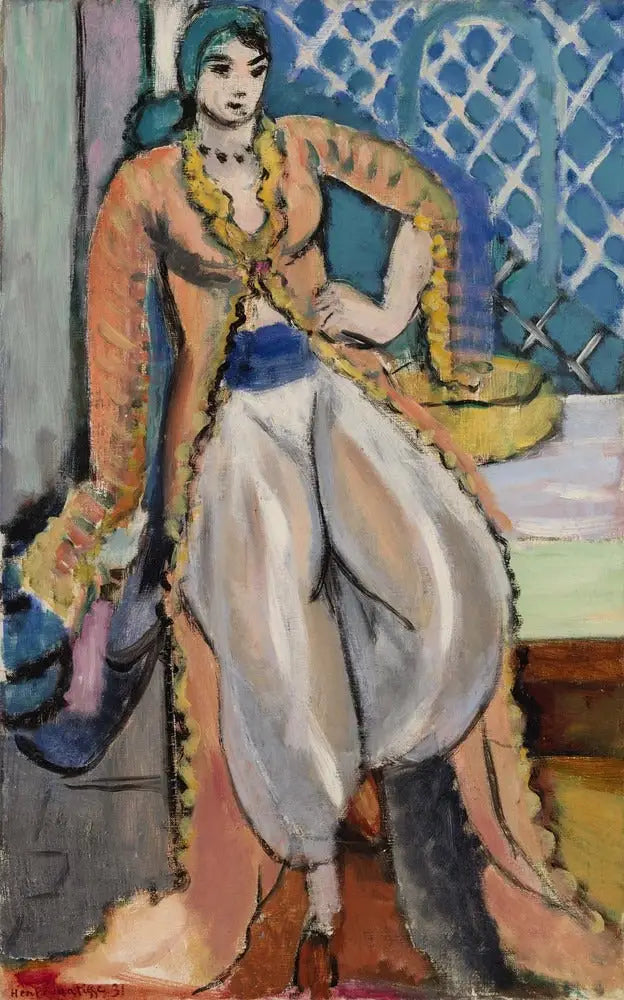 Postać w perskiej sukni (Postać w perskiej sukni) - Henri Matisse