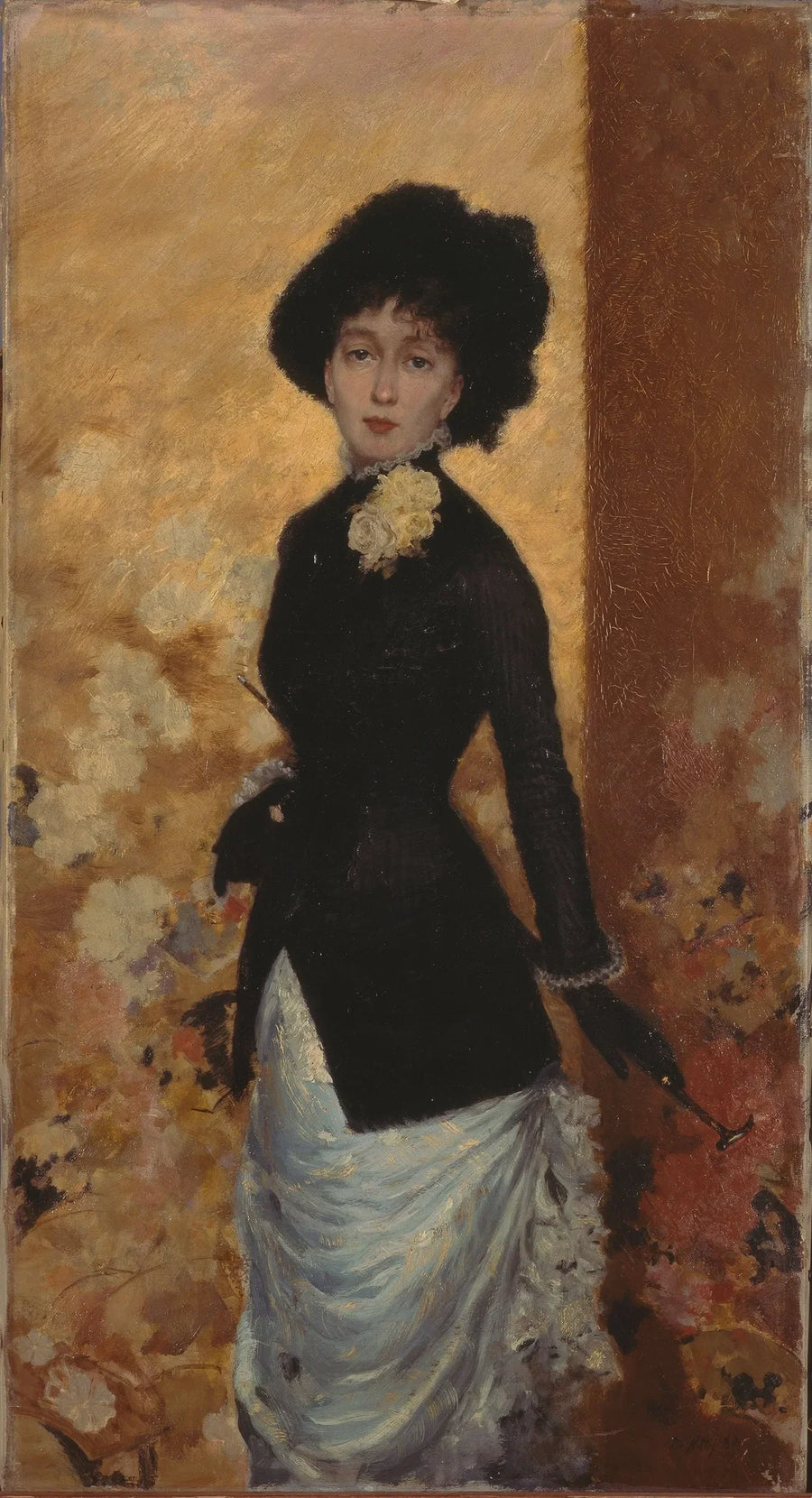 Figura kobiety (Léontine De Nittis) - Giuseppe De Nittis