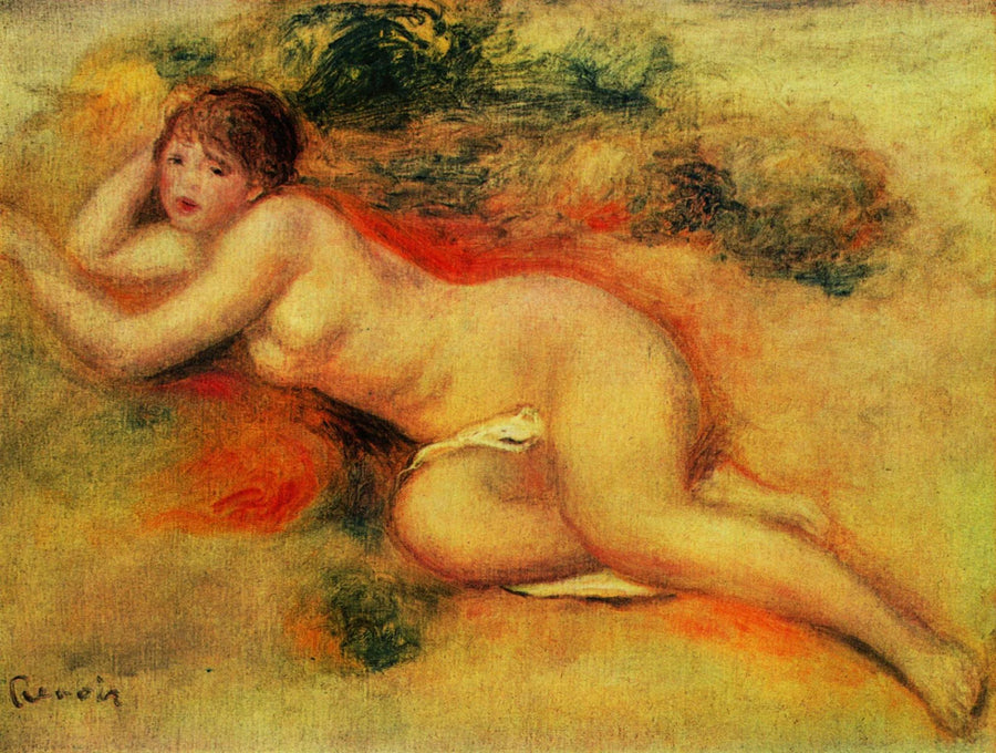 Akt dziewczyny - Pierre-Auguste Renoir