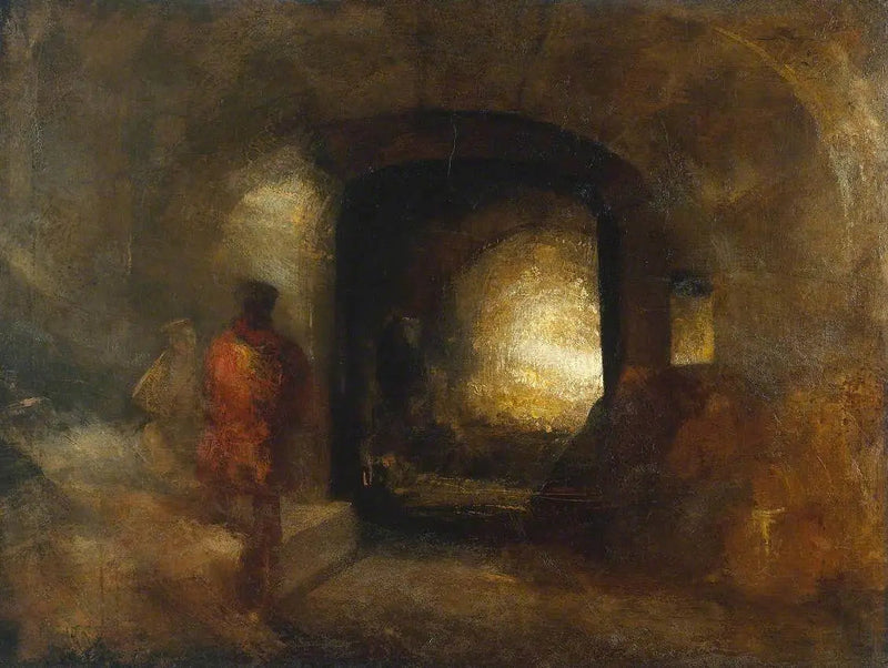 Postacie w budynku - J. M. W. Turner