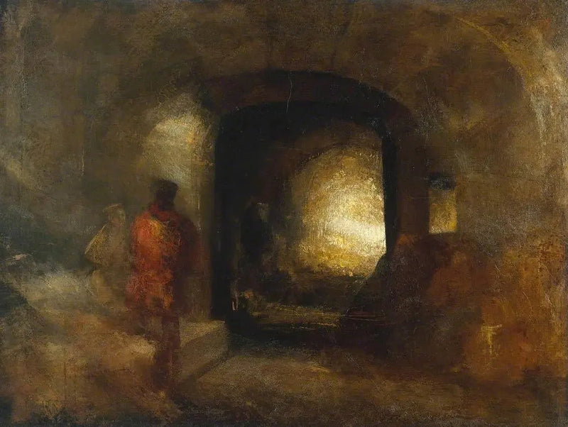 Postacie w budynku - J. M. W. Turner
