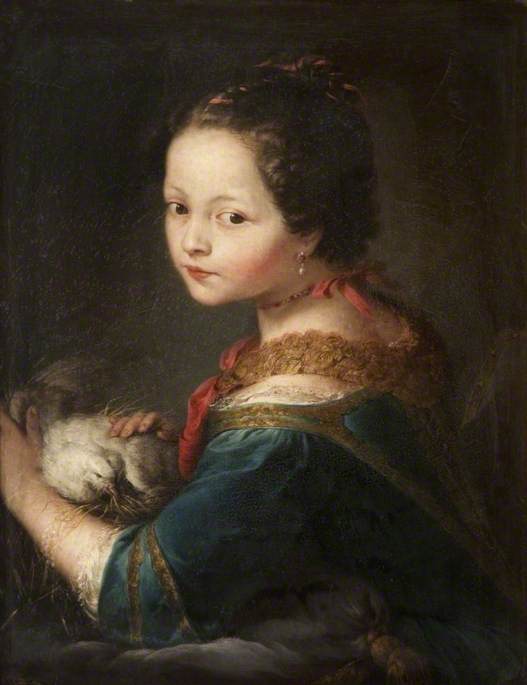 Fille à la colombe - Anton Raphael Mengs - Alpha Reproduction