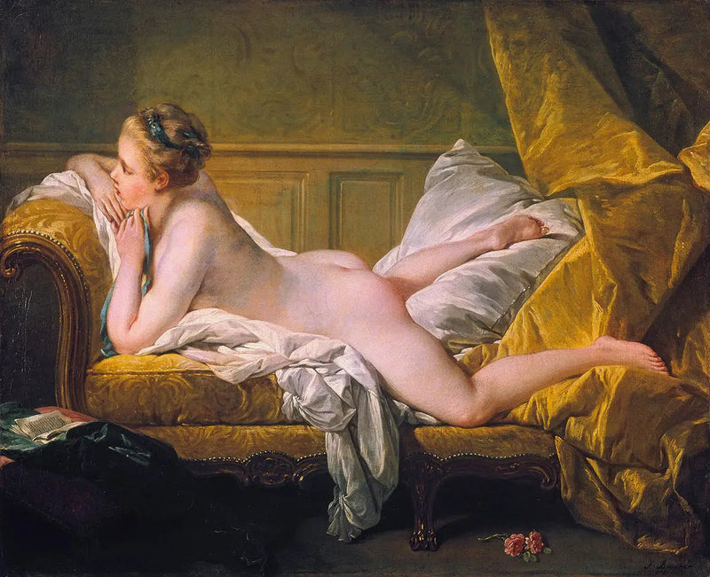 Leżąca dziewczyna - François Boucher