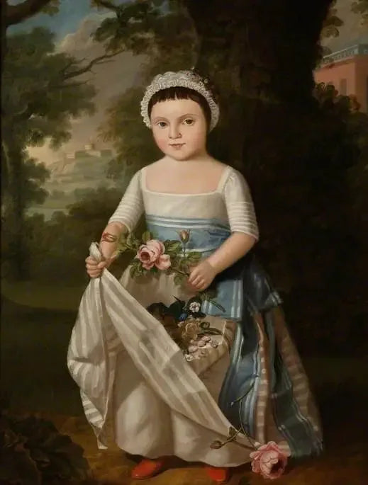 Dziewczyna z różami - Thomas Gainsborough