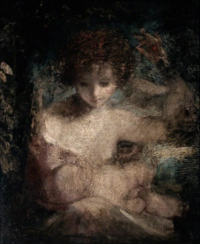 Dziewczyna z dzieckiem - Joshua Reynolds