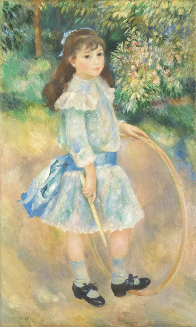 Dziewczyna z hula-hopem - Pierre-Auguste Renoir