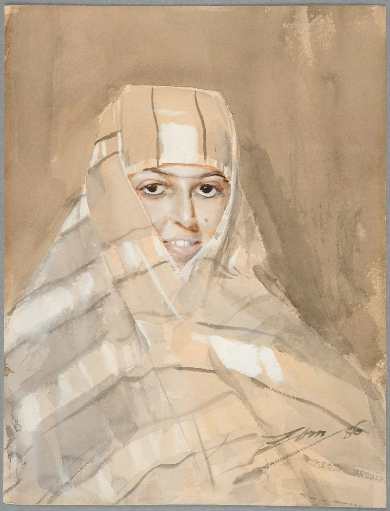 Dziewczyna beduińska - Anders Zorn