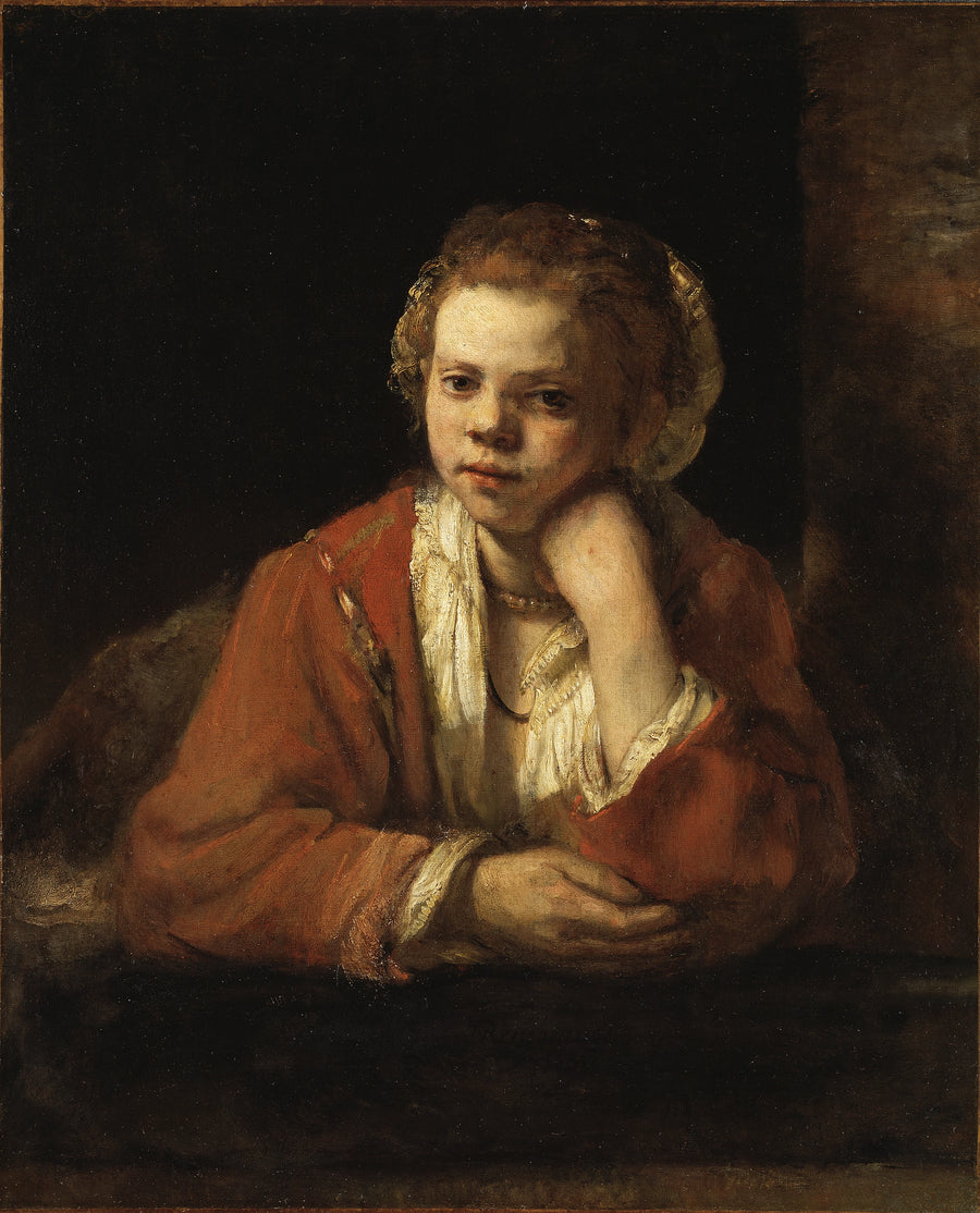 Dziewczyna w kuchni - Rembrandt