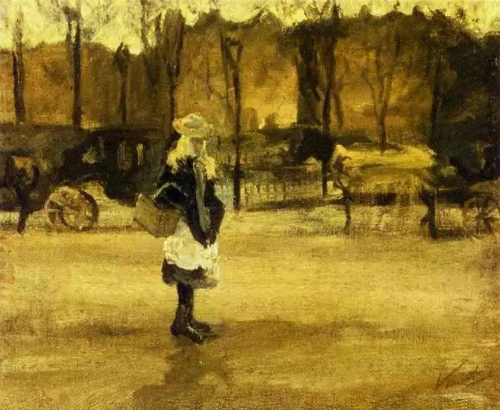 Dziewczyna na ulicy - Vincent van Gogh