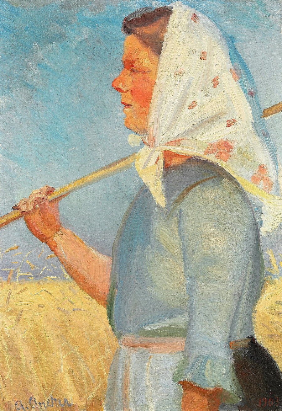 Córka żniw. - Anna Ancher