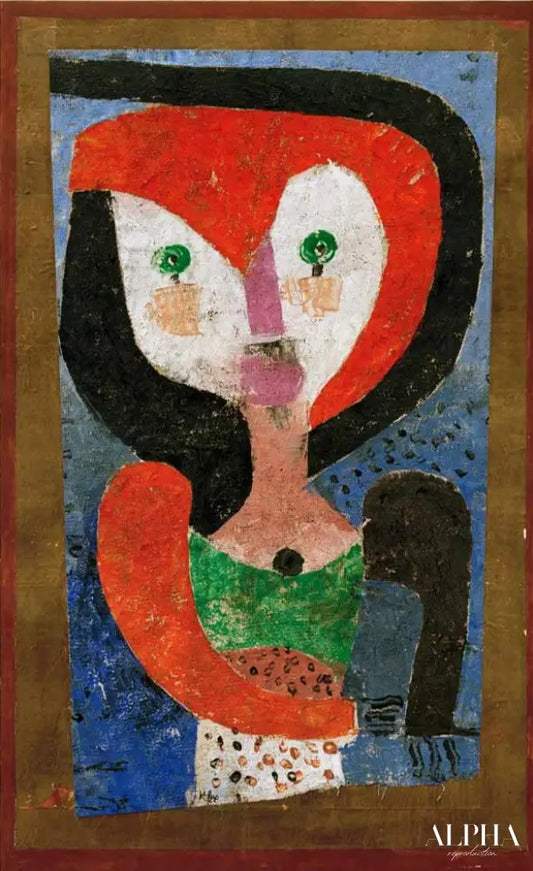 Fille de Saxe, 1922 - Paul Klee - Reproductions de tableaux et peintures haut de gamme