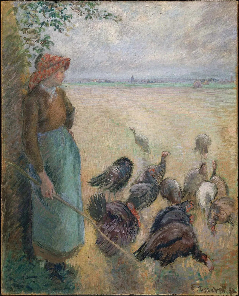 Córka Turcji - Camille Pissarro